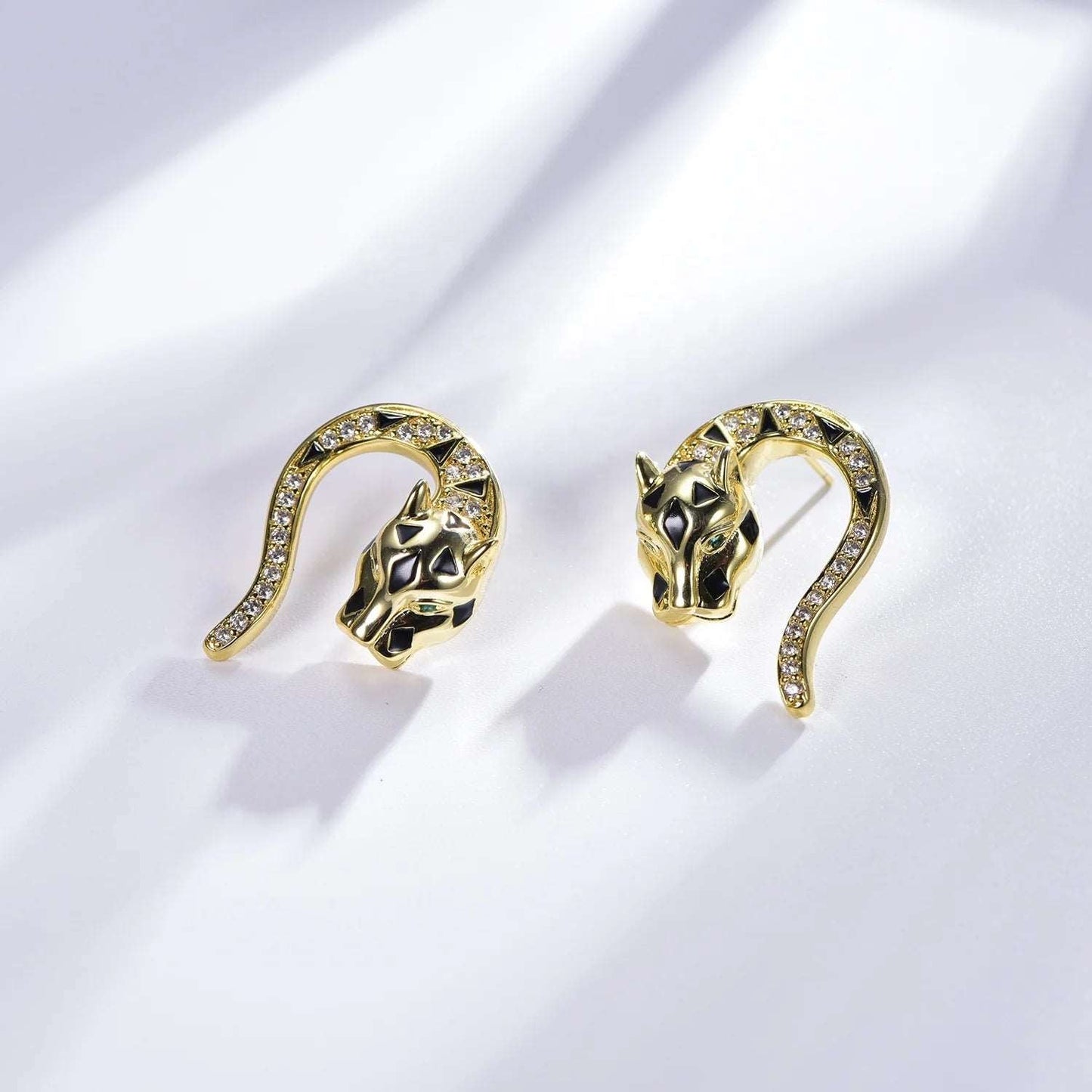 18k gold plated animal earrings bohemian gold snake butterfly drop earrings set Kirin Jewelry