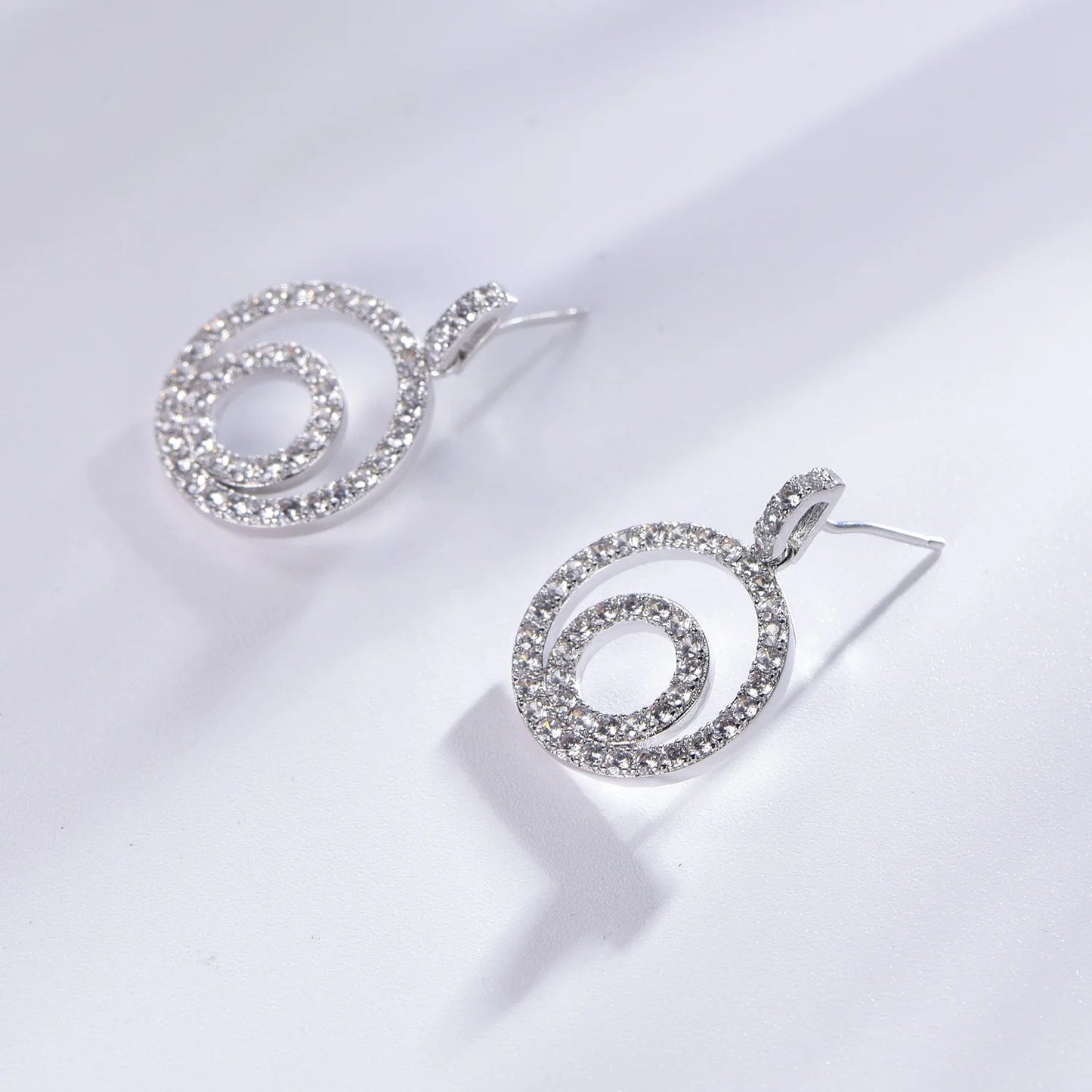 AAA CZ Sterling silver earrings 925 hoop earrings 925 sterling silver stud earrings Kirin Jewelry