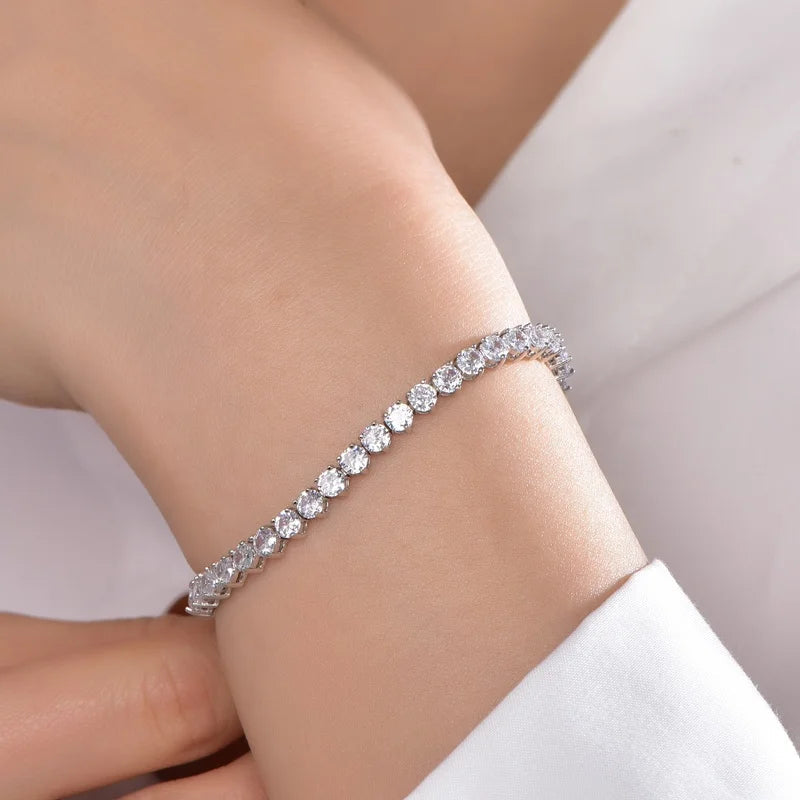 Armband s925 cz tennis bracelet for women lab diamond tennis bracelet Kirin Jewelry