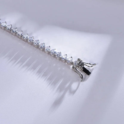 Armband 925 silver tennis bracelet with white gold plated lab diamond tennis bracelet Kirin Jewelry