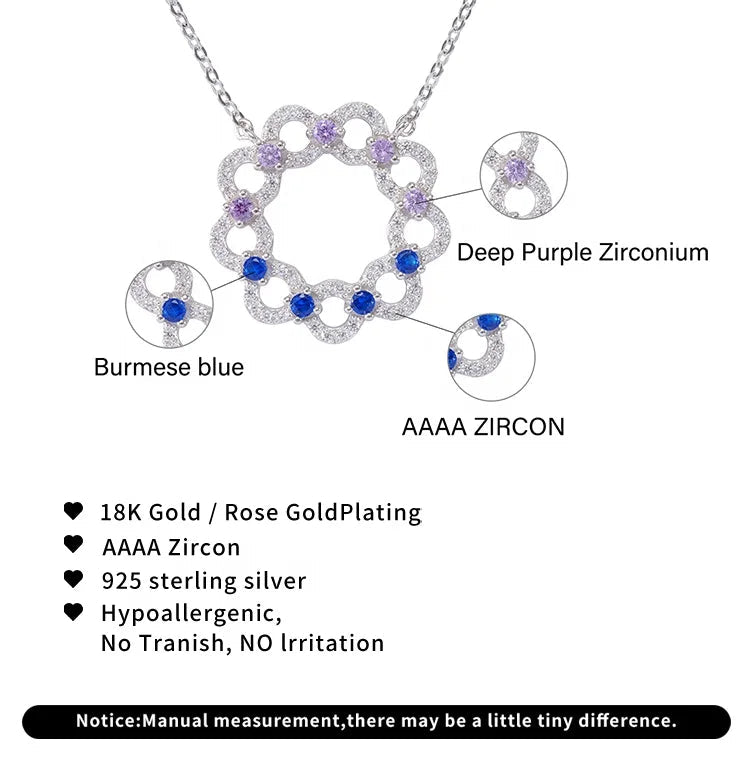 DIY freedom jewelry gifts pendant for girl silver chains and pendants AAA zircon necklace pendant Kirin Jewelry