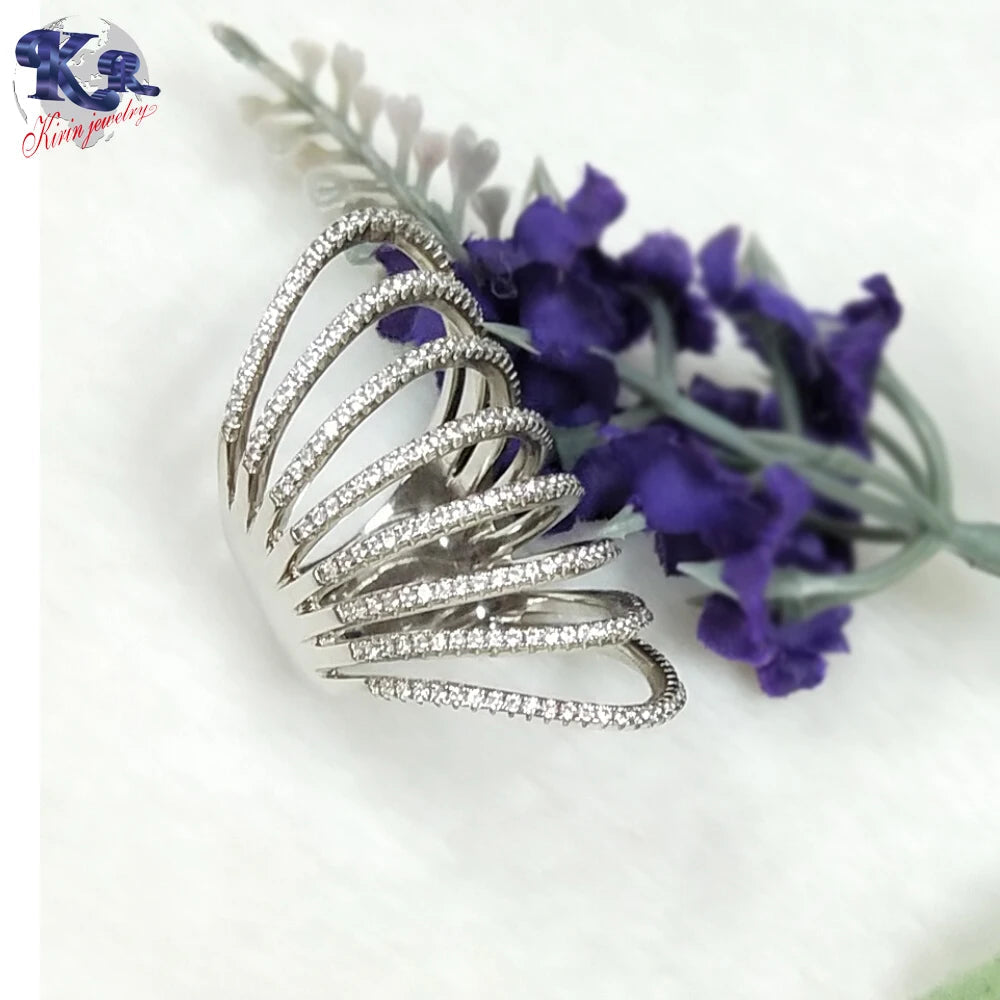 Factory direct superposition of cheap jewelry ring 925 sterling silver ring Kirin Jewelry