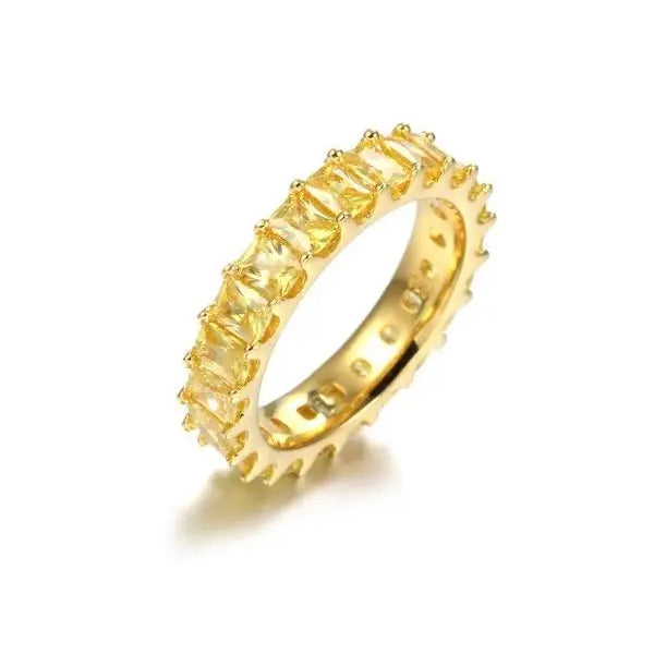 Fashion jewelry CZ ring gold moroccan wedding jewelry wholesale Kirin Jewelry