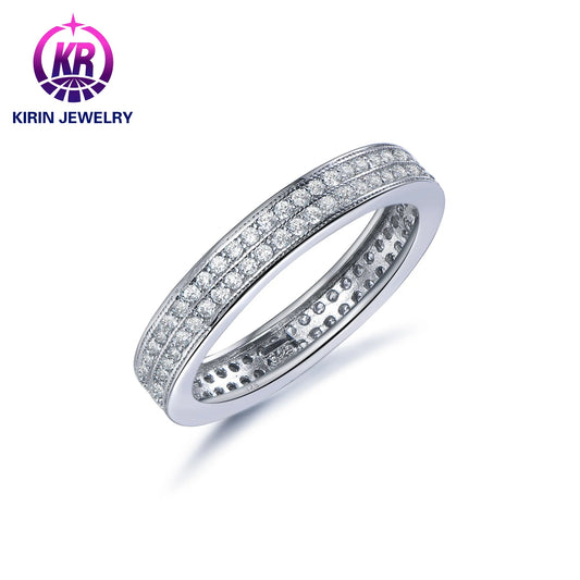 High Quality 925 Sterling Silver Diamond Wedding Ring 3A White Cubic Zirconia Diamond Ring Engagement Ring Kirin Jewelry