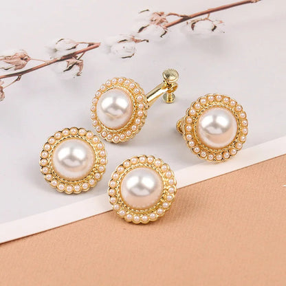 Pearl earrings 925 silver pearl stud earrings for Women Kirin Jewelry