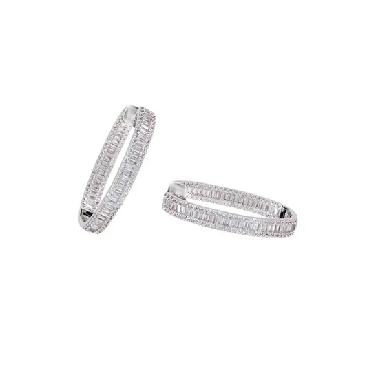 925 Sterling Silver Huggie Hoop Earrings For Women Nickel Free Hoop Earring