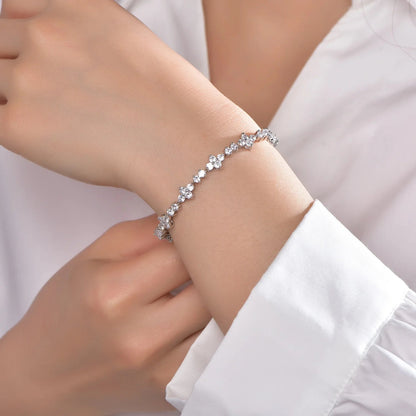 Unique Especial Girl sterling silver bangle bracelets Jewelry Hand Bracelet CZ Diamond Bracelet Kirin Jewelry