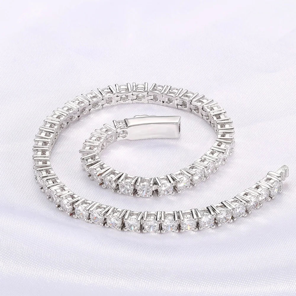 Wholesale Exquisite Full Diamond Fashion Personality 925 Sterling Silver Plated Zircon Bride Wedding bracelet For men and women Kirin Jewelry