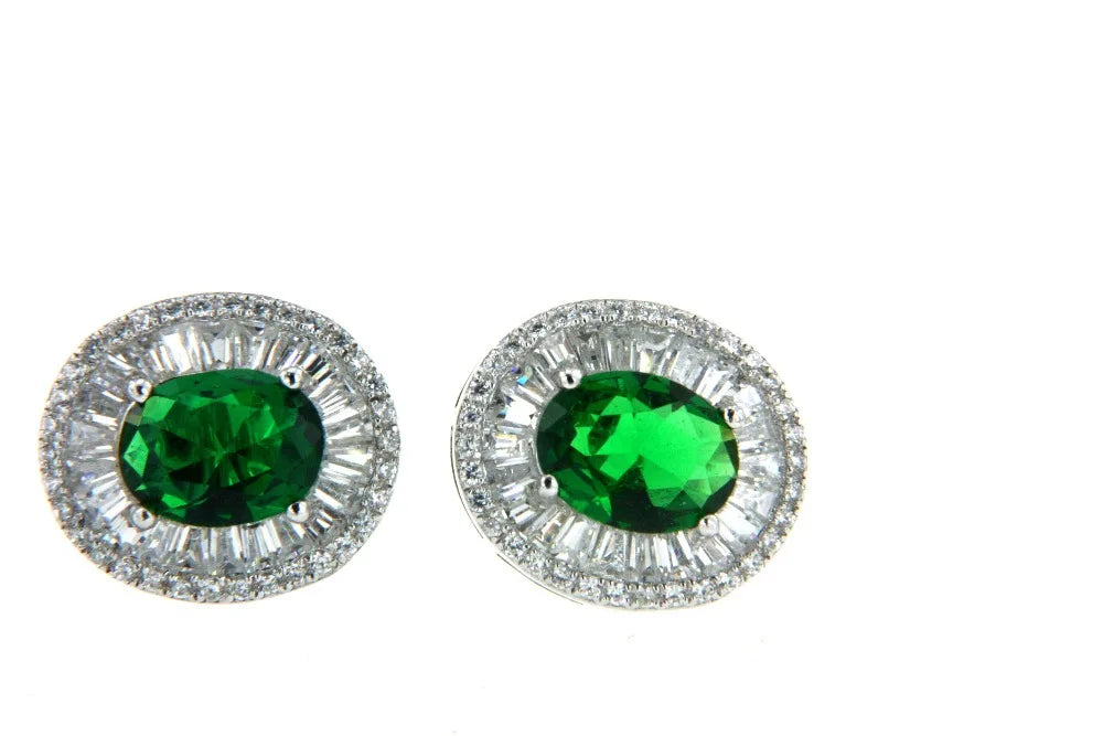 Wholesale Price Sterling Silver Jewelry Corundum CZ Fancy Stud Earring Kirin Jewelry