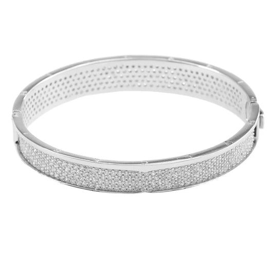 design wholesale fashion silver bangles statement for women